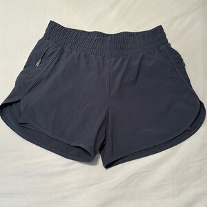 Gray athletic shorts